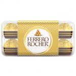 Ferrero Rocher Fine Hazelnut Chocolate Candy - 2pcs 7oz/16ct