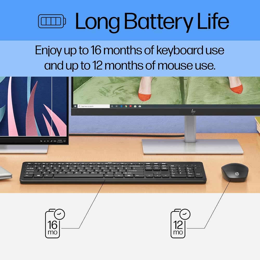 HP 230 Wireless Mouse and Keyboard Set - Image 8