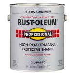 Rust-Oleum Professional - 1 gal. High Performance Protective Enamel Gloss Aluminum Oil-Based Interior/Exterior Paint