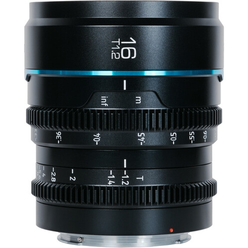 Sirui Night Walker 16mm T1.2 S35 Cine Lens Micro Four Thirds, - Image 1