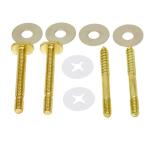 Everbilt 1/4 in. x 2-1/4 in. Toilet Floor Bolt and Screw Kit (10064)
