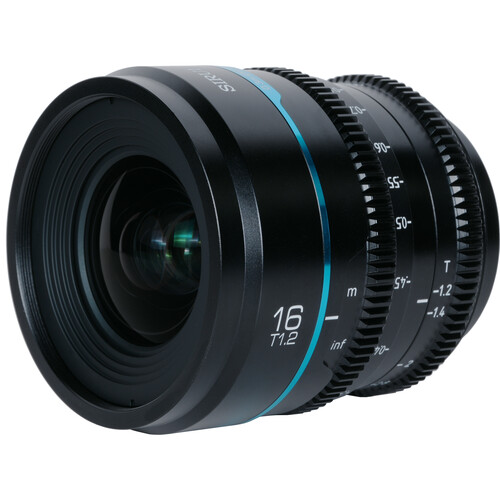 Sirui Night Walker 16mm T1.2 S35 Cine Lens Micro Four Thirds, - Image 2