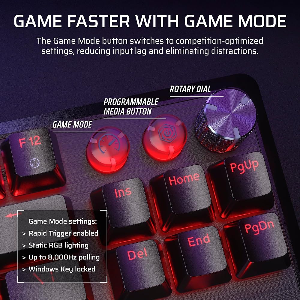 Corsair K70 PRO TKL RGB Tenkeyless Mechanical Wired Gaming Keyboard - Image 12