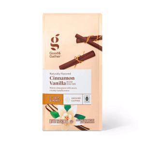 Naturally Flavored Cinnamon Vanilla Light Roast Ground Coffee - 12oz - Good & Gather