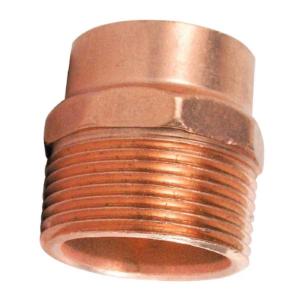 Everbilt 1-1/4"Cop Male Adaptor CXMPT