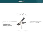 Anvil 1 in. Spring Clamp (99692)