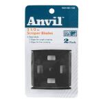 Anvil 2.5 in. 4-Edge Wood and Paint Scraper Blades, 2 Pack (42B-ANV)