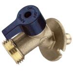 Apollo 1/2 in. Brass PEX-B Barb x 3/4 in. Garden Hose Thread Quarter-Turn Sillcock (APXSCV1234)