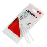 Arrow 0.25 oz. All-Purpose Clear Mini Glue Sticks (24-Pack) (MG24-4)