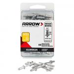 Arrow(50-Pack) 3/16 in. Medium Aluminum Rivets 