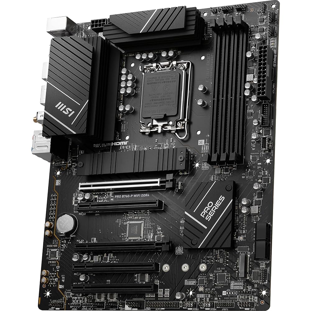 MSI PRO B760-P WiFi DDR4 ProSeries Motherboard - Image 3