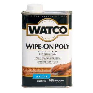 Watco - 1 qt. Satin Polyurethane Wipe-On