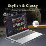 HP 15.6" HD Touch i3-1215U 16GB/512GB – Win11 Pro, Silver