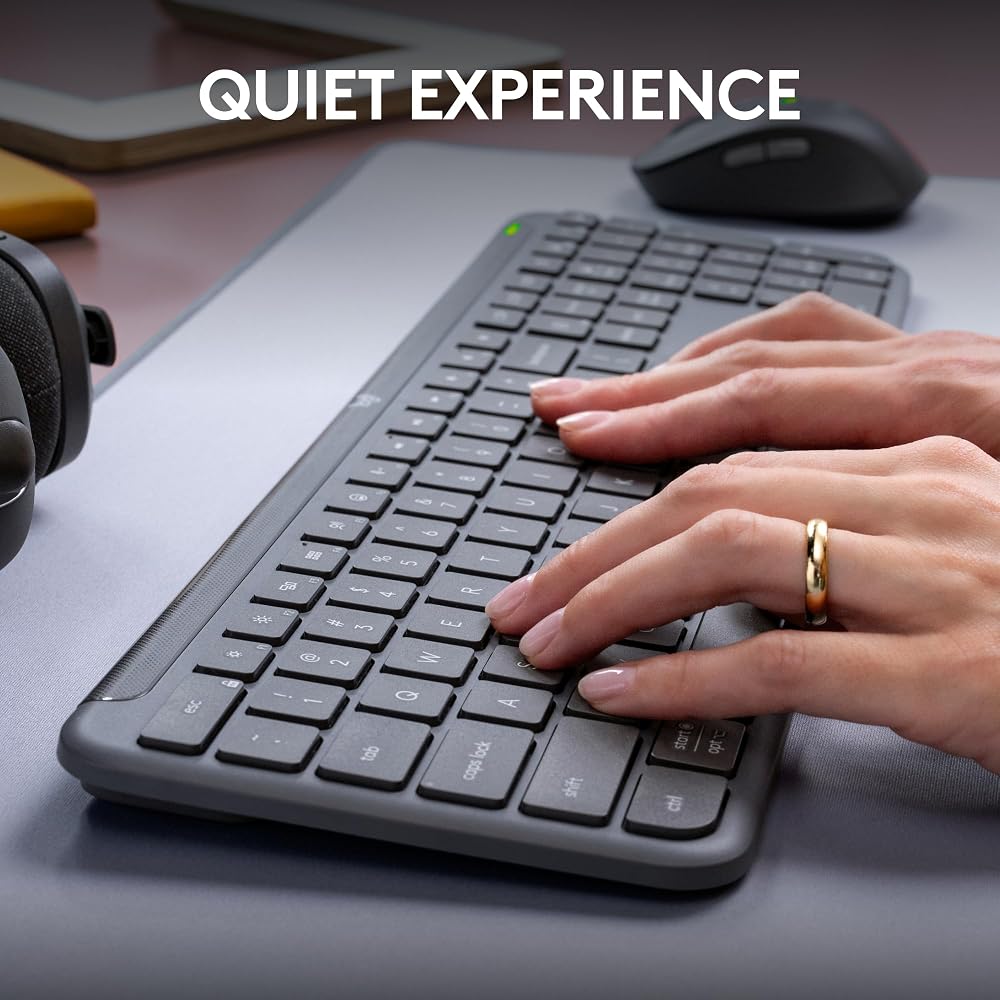 Logitech Signature Slim MK955 Wireless Keyboard and Mouse Set - Image 5