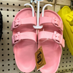 Surf Seven USA Kids Flip Flops Light Pink Size 1