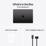 Apple MacBook Pro 16" M4 Pro, 14-Core CPU, 20-Core GPU, 24GB RAM, 512GB SSD, Space Black
