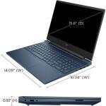 HP Victus 15.6" FHD, i5-12450H, 64GB RAM, 2TB SSD, RTX 3050, Backlit KB, Blue