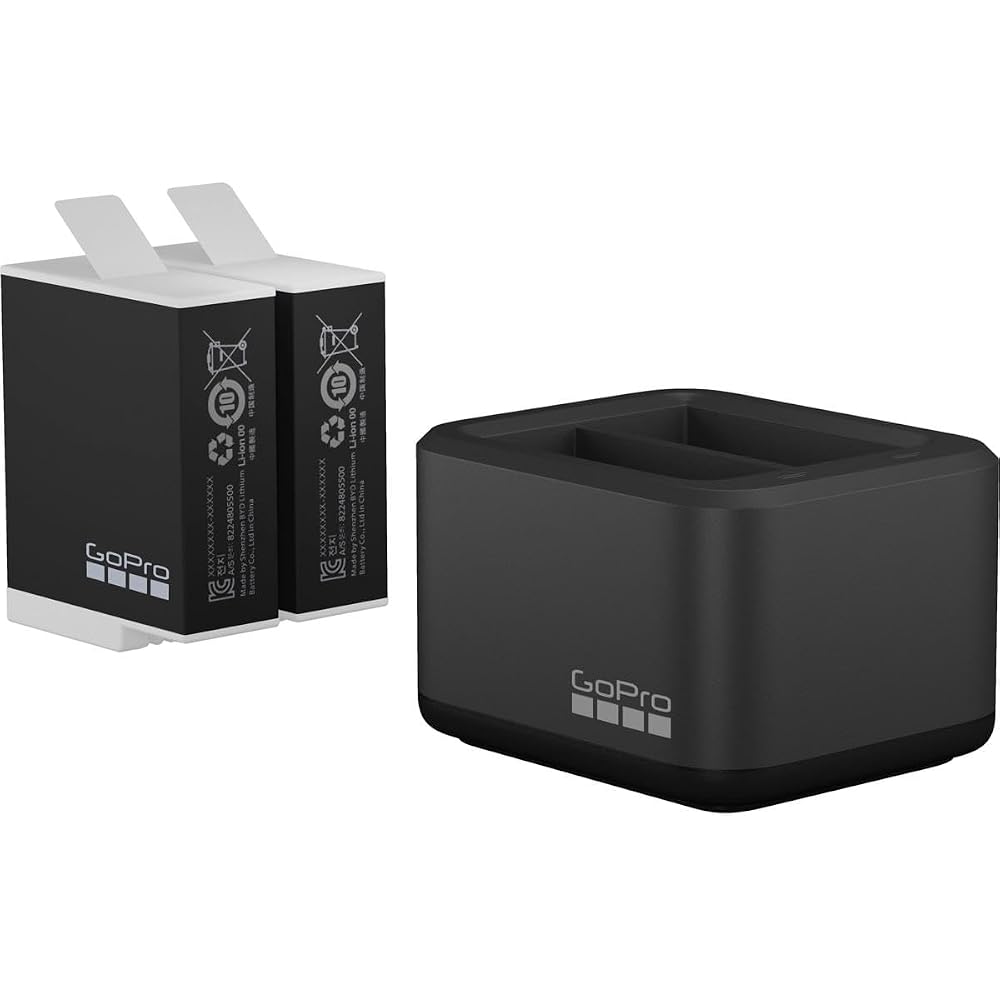GoPro Dual Battery Charger + 2 Enduro Batteries
