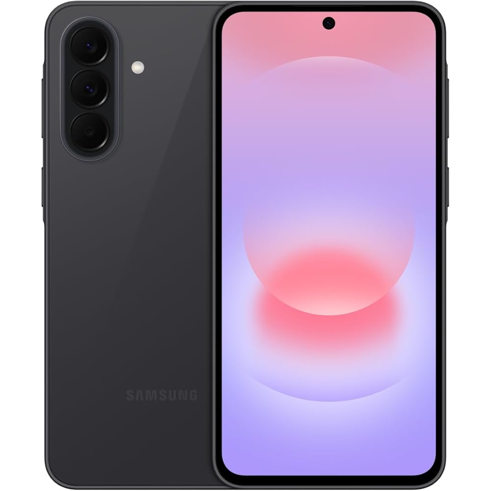 256GB, AMOLED Display, Triple Camera, IP68, Slim Phone, 5000mAh Battery, US Version, Awesome Charcoal