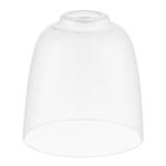 2-1/4 in. Fitter Clear Glass Dome Pendant Lamp Shade