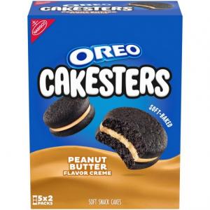 Oreo Cakesters Peanut Butter Soft Snack Cakes - 2pcs10.1oz/5ct