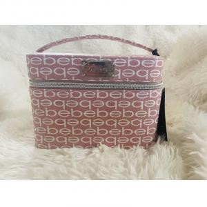 Bebe Cosmetic Bags Pink Coral Size L