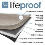 Lifeproof Bailey's Beach Oak 22 MIL x 8.7 in. W x 59 in. L Click Lock Waterproof Luxury Vinyl Plank Flooring (25 sqft/Case) (I263101LX)