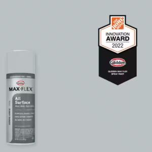 GLIDDEN MAX FLEX - 12 oz. Satin Shining Armor Interior/Exterior All Surface Spray Paint and Primer