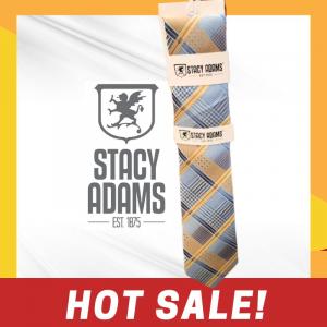 Stacy Adams Mn Ties Blue Pattern