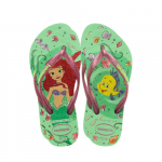 Havaianas Kids Princess Flip FLops Green/Light Green