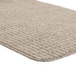 TrafficMaster Pindot Fog Geometric Beige 2 ft. x 5 ft. Non-Slip Indoor Area Rug (MT1005507US)