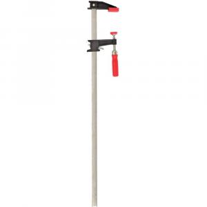 BESSEY24 in. Clutch Style Capacity Bar Clamp with Wood Handle and Throat Depth 2-1/2 in.