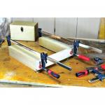 BESSEYClutch Style 34 in. Capacity Bar Clamp with 2-1/2 in. Throat Depth and Wood Handle