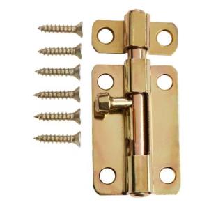 Everbilt 3 in. Barrel Bolt Satin Brass