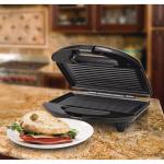 Brentwood Nonstick Stainless Steel Panini Press and Sandwich Grill