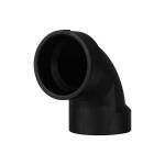 Charlotte Pipe 3 in. ABS DWV 90-Degree Hub x Hub Elbow Fitting (ABS003001000HD)
