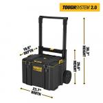 DEWALT TOUGHSYSTEM DWST08450 2.0 24 in. W Modular Tool Box