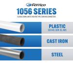 Fernco 1-1/4 in. x 1-1/4 in. Flexible PVC Coupling (P1056-125)