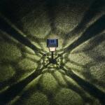 Hampton Bay Terrace Park 10 Lumen Black LED Weather Resistant Outdoor Solar Path Light with Plastic Lens (4-Pack) (32300-008-4pk)