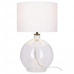 Hampton Bay 21.5 in Windmere Clear Glass Table Lamp