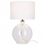 Hampton Bay 21.5 in Windmere Clear Glass Table Lamp