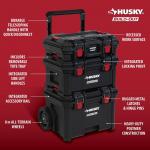 HuskyBuild-Out Modular Tool Storage Tool Case 22-inch