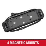 Husky 10 ft. 14/3 Heavy Duty 10-Outlet 4200 Joule Surge Protector with USB-A and USB-C ports, Black (YLPT-155)