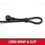 Husky 10 ft. 14/3 Heavy Duty 10-Outlet 4200 Joule Surge Protector with USB-A and USB-C ports, Black (YLPT-155)