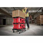 Milwaukee 24 in. x 18 in. Black PACKOUT Dolly Multi-Purpose Utility Tool Cart