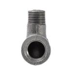 Southland 1/2 in. Black Malleable Iron 90 Degree FPT x MPT Street Elbow Fitting (520-303HN)