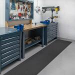 TrafficMaster Smooth Black 2 ft. 2 in. x Your Choice Length Roll Stair Runner (MT4000129)