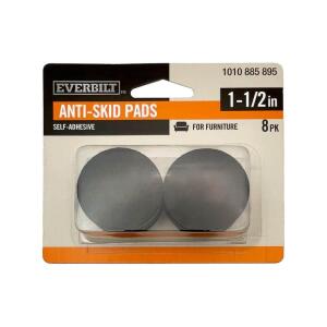 Everbilt Black Self-Adhesive Anti-Skid Pads 1-1/2 in. (8-Pack) (41-H1003)