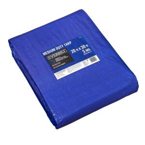 Everbilt 20 ft. x 30 ft. Blue Medium Duty Tarp (KSGP2030)