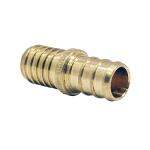 Apollo 1/2 in. Brass PEX-B Barb Polybutylene Coupling (APXBC1212)